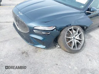 2025 Genesis G70 2.5T with VIN KMTG34SC0SU153835, listed as a IAAI auction lot 42586687 with 17,312 mi miles and . Bid and sale history available at DreamBid. Image 17.
