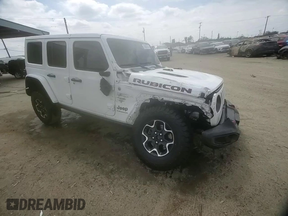 2023 Jeep Wrangler Rubicon with VIN 1C4HJXFG3PW691724, listed as a Copart auction lot 50985745 with 32,377 mi miles and Salvage title. Bid and sale history available at DreamBid. Image 11.