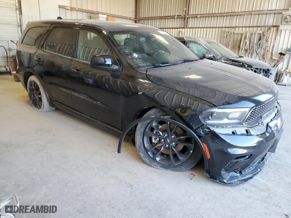 2022 Dodge Durango SXT with VIN 1C4RDHAG8NC159750, listed as a Copart auction lot 71985584 with 45,753 mi miles and Salvage Title. Bid and sale history available at carsss.com. Image 4.
