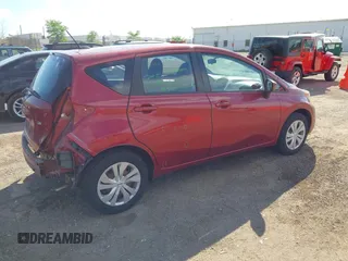 2017 Nissan Note S Plus with VIN 3N1CE2CP3HL374073, listed as a IAAI auction lot 42183394 with 54,468 mi miles and . Bid and sale history available at DreamBid. Image 4.