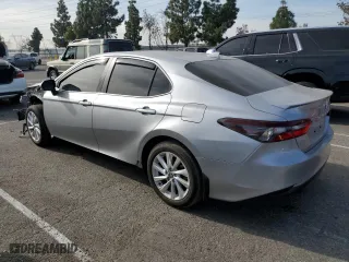 2024 Toyota Camry LE with VIN 4T1C11AK7RU898436, listed as a Copart auction lot 86216844 with 5,201 mi miles and Salvage Title. Bid and sale history available at carsss.com. Image 2.