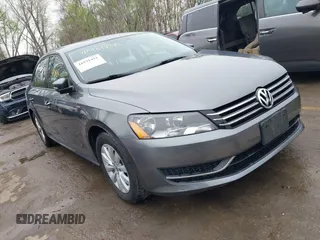 2014 Volkswagen Passat Wolfsburg Edition with VIN 1VWAS7A35EC077370, listed as a IAAI auction lot 41931451 with 94,742 mi miles and . Bid and sale history available at DreamBid. Image 1.