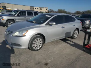 2014 Nissan Sentra S with VIN 3N1AB7AP7EY222750, listed as a Copart auction lot 49736455 with 126,273 mi miles and Salvage Title. Bid and sale history available at carsss.com. Image 1.