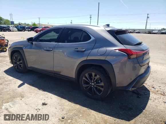 2019 Lexus UX 200 z VIN JTHY3JBH7K2016799, wystawiony jako Copart lot #55071085 z przebiegiem 67 189 mil mil oraz Szkoda całkowita • Salvage title. Historia ofert i sprzedaży dostępna na DreamBid. Obrazek 2.