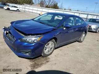 2017 Subaru Impreza Premium with VIN 4S3GKAB69H3617875, listed as a Copart auction lot 47368885 with 92,434 mi miles and Salvage Title. Bid and sale history available at carsss.com. Image 1.