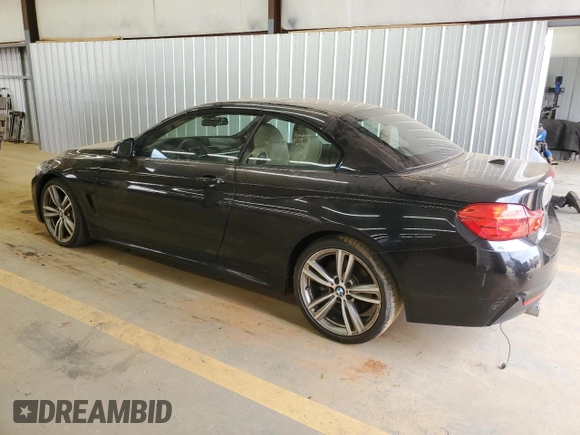 2015 BMW 4 Series 435i with VIN WBA3T3C57FP939737, listed as a Copart auction lot 48947235 with 143,511 mi miles and Clean Title. Bid and sale history available at carsss.com. Image 2.
