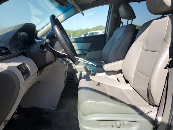 2013 Honda Odyssey EX-L with VIN 5FNRL5H69DB080586, listed as a Copart auction lot 52103685 with 166,643 mi miles and Salvage Title. Bid and sale history available at carsss.com. Image 7.