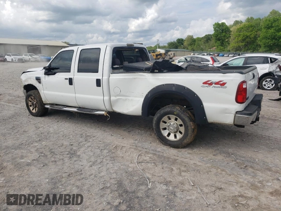 2008 Ford F-350 XL with VIN 1FTWW31R38EA41177, listed as a Copart auction lot 54195915 with 288,601 mi miles and Salvage Title. Bid and sale history available at DreamBid. Image 2.