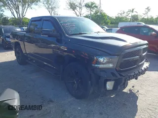 2017 Ram 1500 Sport with VIN 1C6RR7MT3HS796390, listed as a IAAI auction lot 42701105 with 143,027 mi miles and . Bid and sale history available at DreamBid. Image 1.