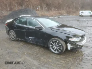 2017 Acura TLX V6 w/Technology Pkg with VIN 19UUB3F50HA000412, listed as a Copart auction lot 47100535 with 115,655 mi miles and Salvage Title. Bid and sale history available at carsss.com. Image 4.