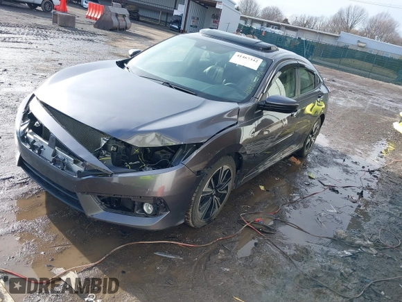 2018 Honda Civic EX-L z VIN JHMFC1F85JX014701, wystawiony jako IAAI lot #41467342 z przebiegiem 50 292 mil mil oraz . Historia ofert i sprzedaży dostępna na DreamBid. Obrazek 2.