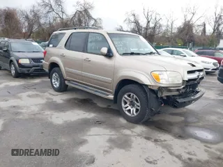 2006 Toyota Sequoia SR5 with VIN 5TDBT44A36S259629, listed as a IAAI auction lot 41887926 with 170,072 mi miles and . Bid and sale history available at DreamBid. Image 1.