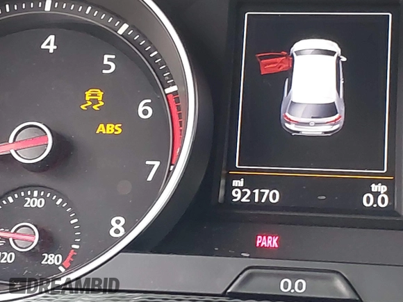 2016 Volkswagen Golf GTI S with VIN 3VWYT7AU1GM037714, listed as a IAAI auction lot 41840958 with 92,170 mi miles. Bid and sale history available at carsss.com. Image 15.