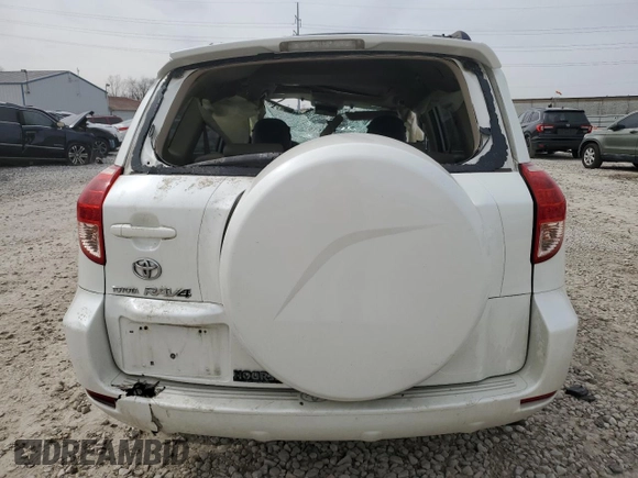 2008 Toyota RAV4 Ltd with VIN JTMZD31V885085305, listed as a Copart auction lot 49536335 with 0 mi miles and Salvage Title. Bid and sale history available at carsss.com. Image 6.