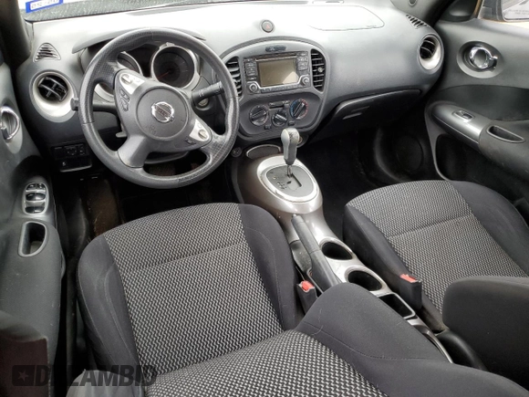 2015 Nissan Juke S with VIN JN8AF5MR7FT510592, listed as a Copart auction lot 48353095 with 0 mi miles and Salvage Title. Bid and sale history available at carsss.com. Image 8.