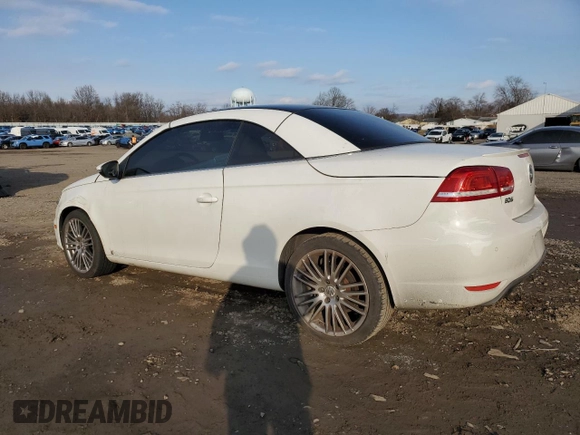 2012 Volkswagen Eos Lux with VIN WVWFW7AH0CV006913, listed as a Copart auction lot 87315134 with 126,069 mi miles and Salvage Title. Bid and sale history available at DreamBid. Image 2.