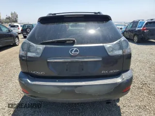 2006 Lexus RX 400h with VIN JTJHW31UX60012232, listed as a Copart auction lot 60121805 with 251,532 mi miles and Clean title. Bid and sale history available at DreamBid. Image 6.