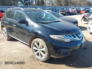 2014 Nissan Murano SL with VIN JN8AZ1MU7EW413510, listed as a IAAI auction lot 41554798 with 137,055 mi miles. Bid and sale history available at carsss.com. Image 1.