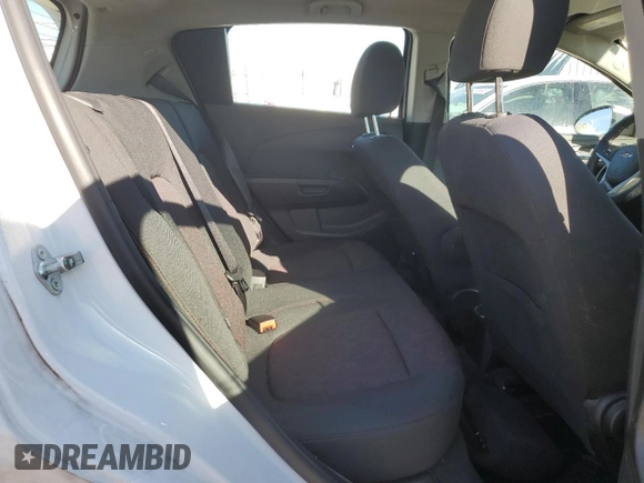 2017 Chevrolet Sonic LT with VIN 1G1JD6SH8H4145766, listed as a Copart auction lot 87024534 with 109,442 mi miles and Salvage Title. Bid and sale history available at carsss.com. Image 10.