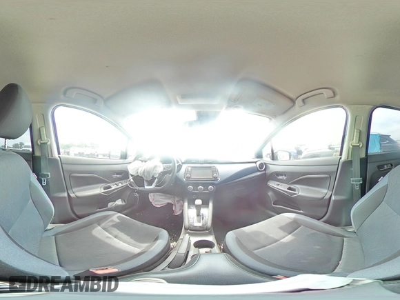 2023 Nissan Versa SV z VIN 3N1CN8EV1PL863536, wystawiony jako Copart lot #55695415 z przebiegiem 20 197 mil mil oraz Szkoda całkowita • Salvage title. Historia ofert i sprzedaży dostępna na DreamBid. Obrazek 14.