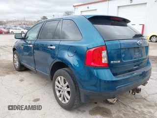 2011 Ford Edge SEL with VIN 2FMDK3JC9BBA41715, listed as a IAAI auction lot 41947808 with 107,341 mi miles. Bid and sale history available at carsss.com. Image 3.