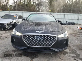 2021 Genesis G70 2.0T with VIN KMTG64LA0MU075600, listed as a Copart auction lot 86821304 with 60,067 mi miles and Salvage Title. Bid and sale history available at carsss.com. Image 5.