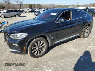 2019 BMW X4 xDrive30i with VIN 5UXUJ3C50KLG51848, listed as a Copart auction lot 43208485 with 130,340 mi miles and Salvage Title. Bid and sale history available at carsss.com. Image 1.