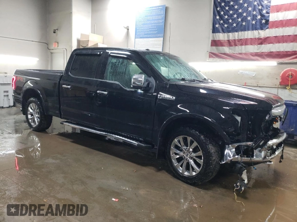 2016 Ford F-150 XLT with VIN 1FTFW1EF2GKE70749, listed as a Copart auction lot 49528885 with 118,964 mi miles and Salvage Title. Bid and sale history available at carsss.com. Image 4.