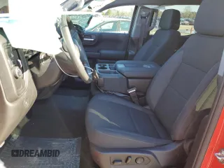 2024 Chevrolet Silverado 1500 Custom with VIN 1GCPABEK9RZ386105, listed as a Copart auction lot 45784925 with 6,080 mi miles and Salvage Title. Bid and sale history available at DreamBid. Image 7.