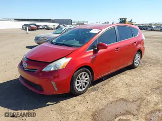 2014 Toyota Prius v Two with VIN JTDZN3EU6EJ014170, listed as a IAAI auction lot 41667010 with 170,265 mi miles. Bid and sale history available at carsss.com. Image 17.