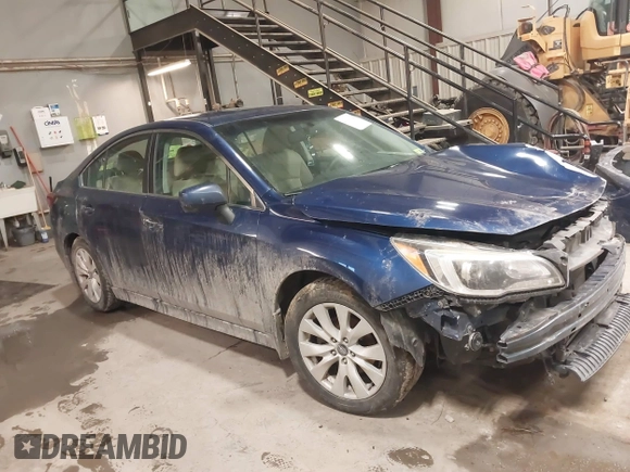 2015 Subaru Legacy 2.5i Premium with VIN 4S3BNAC69F3041623, listed as a IAAI auction lot 41190922 with 161,484 mi miles. Bid and sale history available at carsss.com. Image 13.