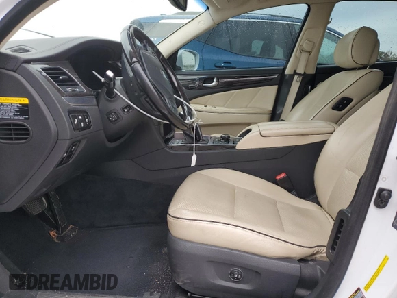 2015 Hyundai Equus Ultimate z VIN KMHGH4JH3FU099414, wystawiony jako Copart lot #83268144 z przebiegiem 133 560 mil mil oraz Szkoda całkowita • Salvage title. Historia ofert i sprzedaży dostępna na DreamBid. Obrazek 7.