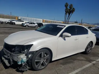 2016 Lexus GS 350 with VIN JTHBZ1BL0GA000885, listed as a Copart auction lot 46060485 with 96,678 mi miles and Salvage Title. Bid and sale history available at carsss.com. Image 1.