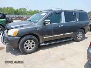 2005 Nissan Armada SE z VIN 5N1AA08B35N716999, wystawiony jako IAAI lot #42389230 z przebiegiem 185 588 mil mil oraz . Historia ofert i sprzedaży dostępna na DreamBid. Obrazek 2.