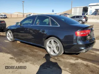 2013 Audi S4 Premium Plus with VIN WAUDGAFL2DA158941, listed as a Copart auction lot 73166504 with 111,972 mi miles and Salvage Title. Bid and sale history available at carsss.com. Image 2.