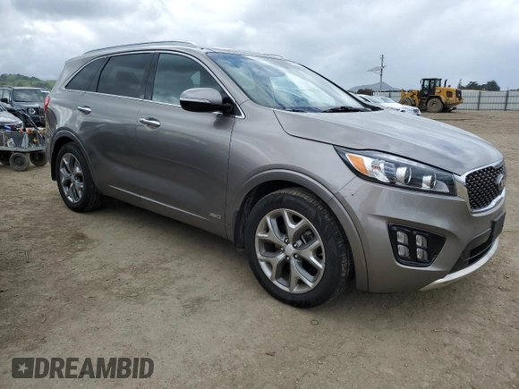 2016 Kia Sorento SXL with VIN 5XYPKDA10GG030756, listed as a Copart auction lot 49548915 with 36,383 mi miles and Clean title. Bid and sale history available at DreamBid. Image 4.