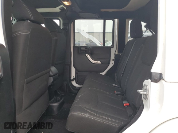 2016 Jeep Wrangler Unlimited 75th Anniversary with VIN 1C4BJWEG8GL143348, listed as a Copart auction lot 44254585 with 111,616 mi miles and Salvage Title. Bid and sale history available at carsss.com. Image 11.