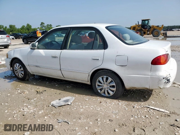 2002 Toyota Corolla CE with VIN 1NXBR12E32Z592708, listed as a Copart auction lot 62866195 with 226,871 mi miles and Clean title. Bid and sale history available at DreamBid. Image 2.