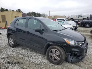 2017 Chevrolet Trax LS with VIN 3GNCJNSB5HL289954, listed as a Copart auction lot 43061775 with 75,481 mi miles and Salvage Title. Bid and sale history available at carsss.com. Image 4.