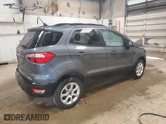 2020 Ford EcoSport SE with VIN MAJ6S3GL4LC325958, listed as a Copart auction lot 60708034 with 37,246 mi miles and Salvage Title. Bid and sale history available at carsss.com. Image 3.