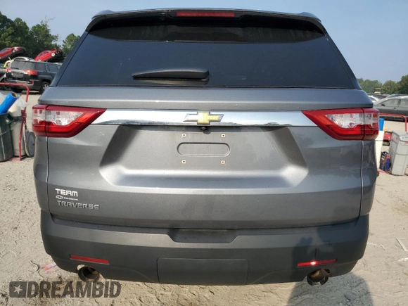 2021 Chevrolet Traverse LS with VIN 1GNERFKW8MJ122578, listed as a Copart auction lot 68529624 with 0 mi miles and Salvage Title. Bid and sale history available at carsss.com. Image 6.