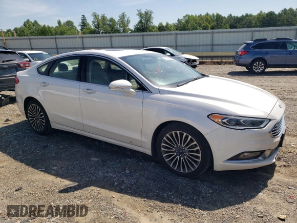 2017 Ford Fusion SE with VIN 3FA6P0HD6HR241480, listed as a Copart auction lot 61533055 with 102,751 mi miles and Clean title. Bid and sale history available at DreamBid. Image 4.