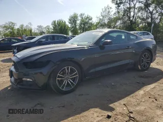 2017 Ford Mustang EcoBoost with VIN 1FA6P8TH0H5262661, listed as a Copart auction lot 54662665 with 107,258 mi miles and Salvage Title. Bid and sale history available at DreamBid. Image 1.