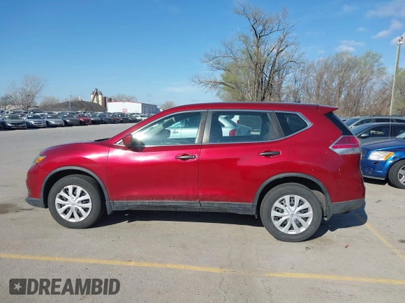 2016 Nissan Rogue SV with VIN 5N1AT2MV5GC781986, listed as a IAAI auction lot 41917919 with 195,870 mi miles. Bid and sale history available at carsss.com. Image 14.