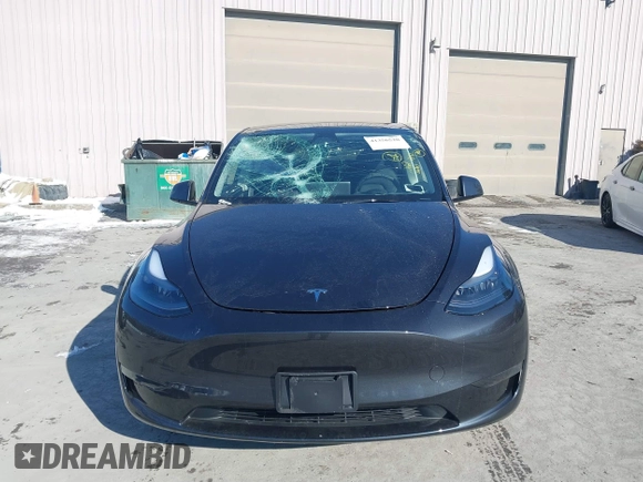 2025 Tesla Model Y Long Range with VIN 7SAYGDED0SF256230, listed as a IAAI auction lot 41356520 with 262 mi miles and . Bid and sale history available at DreamBid. Image 12.