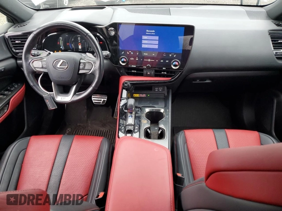 2023 Lexus NX with VIN JTJKKCFZ0P2014650, listed as a Copart auction lot 43068965 with 31,681 mi miles and Salvage Title. Bid and sale history available at carsss.com. Image 8.