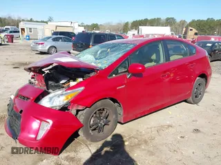 2012 Toyota Prius One with VIN JTDKN3DU3C1551711, listed as a IAAI auction lot 41883802 with 180,000 mi miles. Bid and sale history available at carsss.com. Image 17.