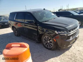 2023 Chevrolet Tahoe LS with VIN 1GNSCMKD5PR282527, listed as a Copart auction lot 70961074 with 14,132 mi miles and Salvage Title. Bid and sale history available at carsss.com. Image 4.