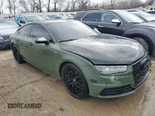 2016 Audi A7 3.0 Premium Plus with VIN WAUWGAFC9GN012848, listed as a Copart auction lot 37325264 with 90,744 mi miles. Bid and sale history available at carsss.com. Image 4.