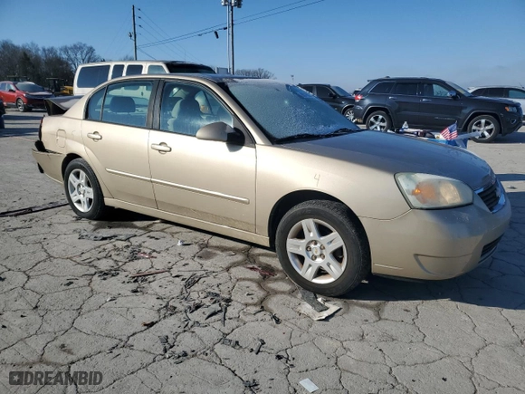 2007 Chevrolet Malibu LT w/1LT with VIN 1G1ZT58F47F117990, listed as a Copart auction lot 88016625 with 185,999 mi miles and Salvage Title. Bid and sale history available at carsss.com. Image 4.